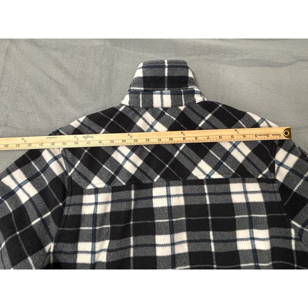 Freedom Foundry Flannel Plaid Sherpa Fleece Lined Shirt Jacket Men's Size XL